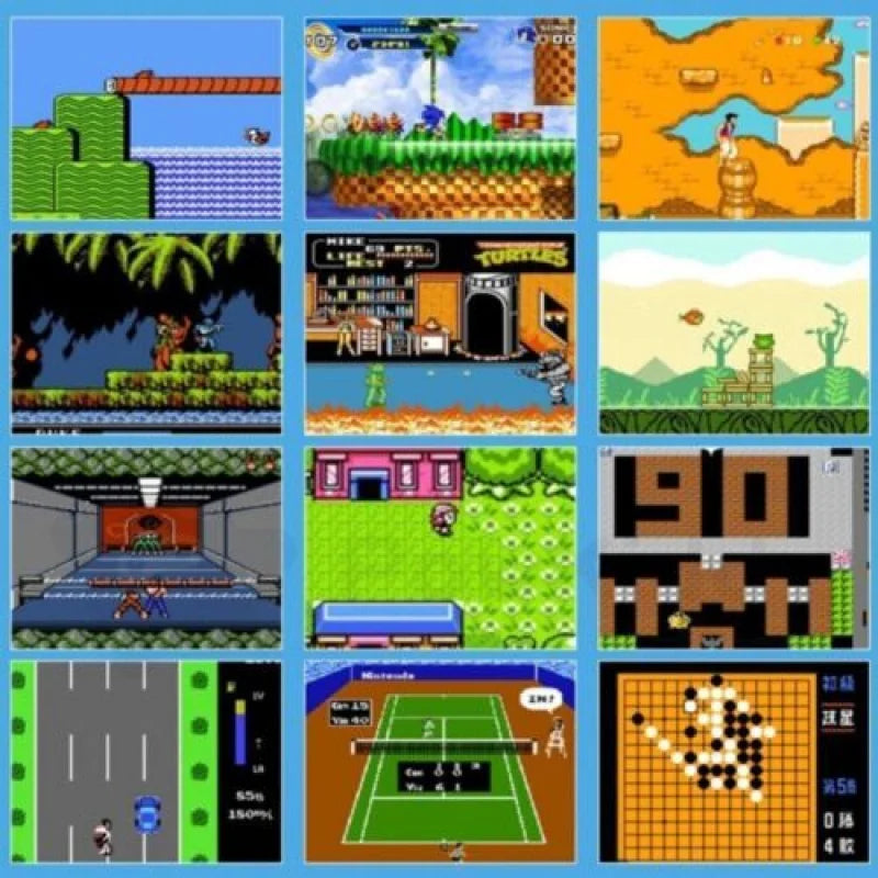 Built-in 500+ Classic Games Children's Handheld Game Players for Gameboy Output Emulator Charging Can Be Connected To The TV