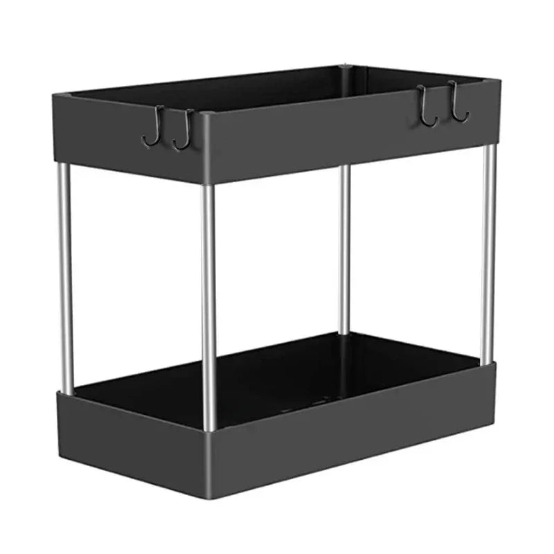 Organizador Bajo Mesada 2 Niveles - Baño y Cocina