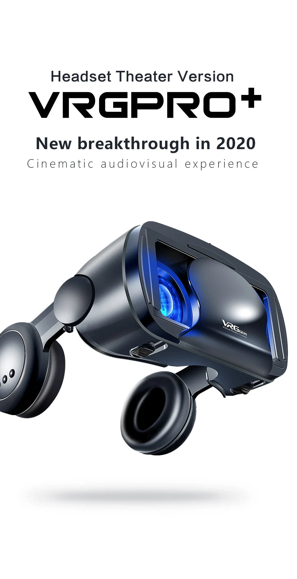 Cell Phone Virtual Reality 3D VR Glasses Helmet Headset Devices Lenses Goggle Smart Smartphone Mobile Realidade Game Viewer Viar