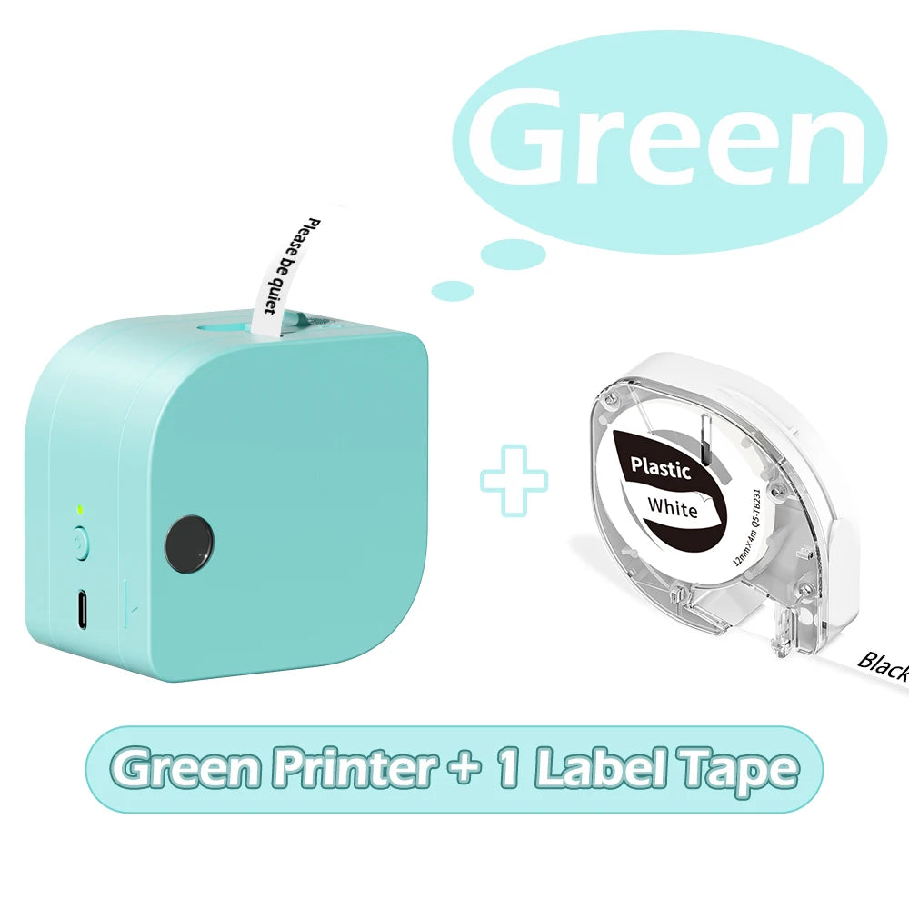 Phomemo P12 Pro - Etiquetadora Bluetooth Recargable con Cinta de Satén 12mm