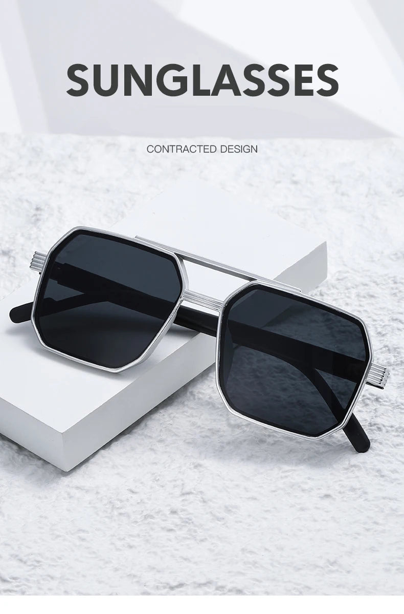 Anteojos Retro Marco Grande – Lente Antirreflejo Estilo Europeo