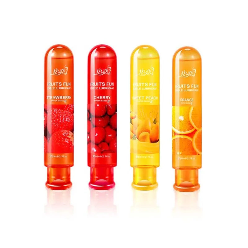 Fruity Love Gel Sex Lubricant Anal Lubrication for Intimate Sessions Combination Packaged Moisturizing Love Gel