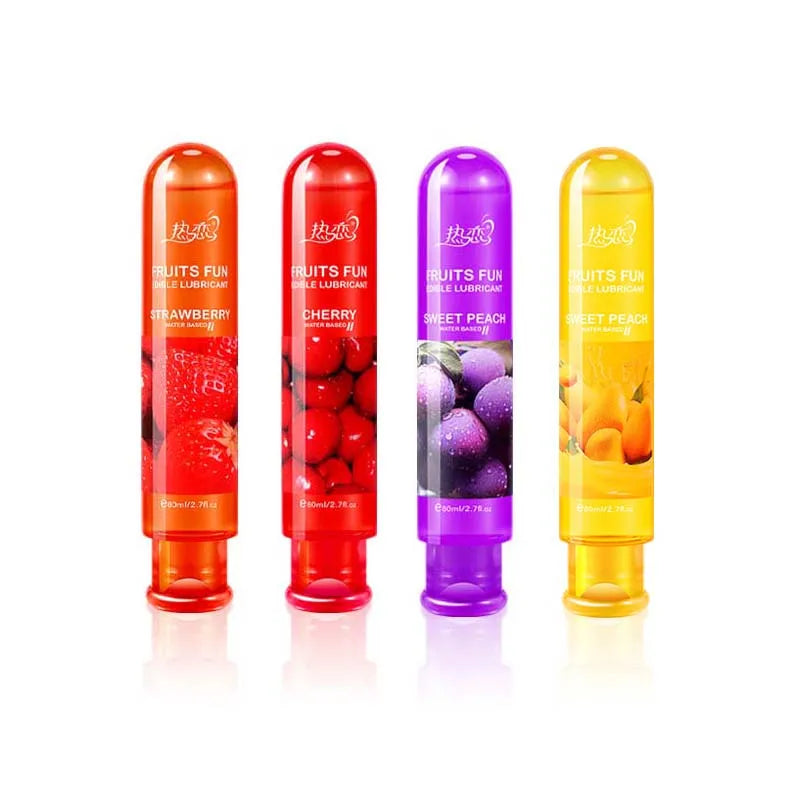 Fruity Love Gel Sex Lubricant Anal Lubrication for Intimate Sessions Combination Packaged Moisturizing Love Gel