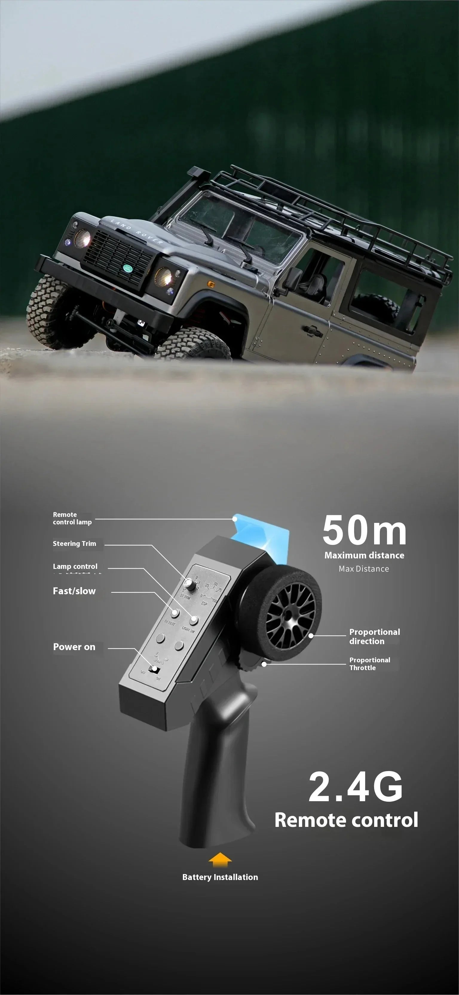MN98 MN99S 2.4G RC Car 1/12 MN Model RTR Version Rock Crawler Defender 4x4 Off-Road Truck Remote Control Toys For Kid Gift