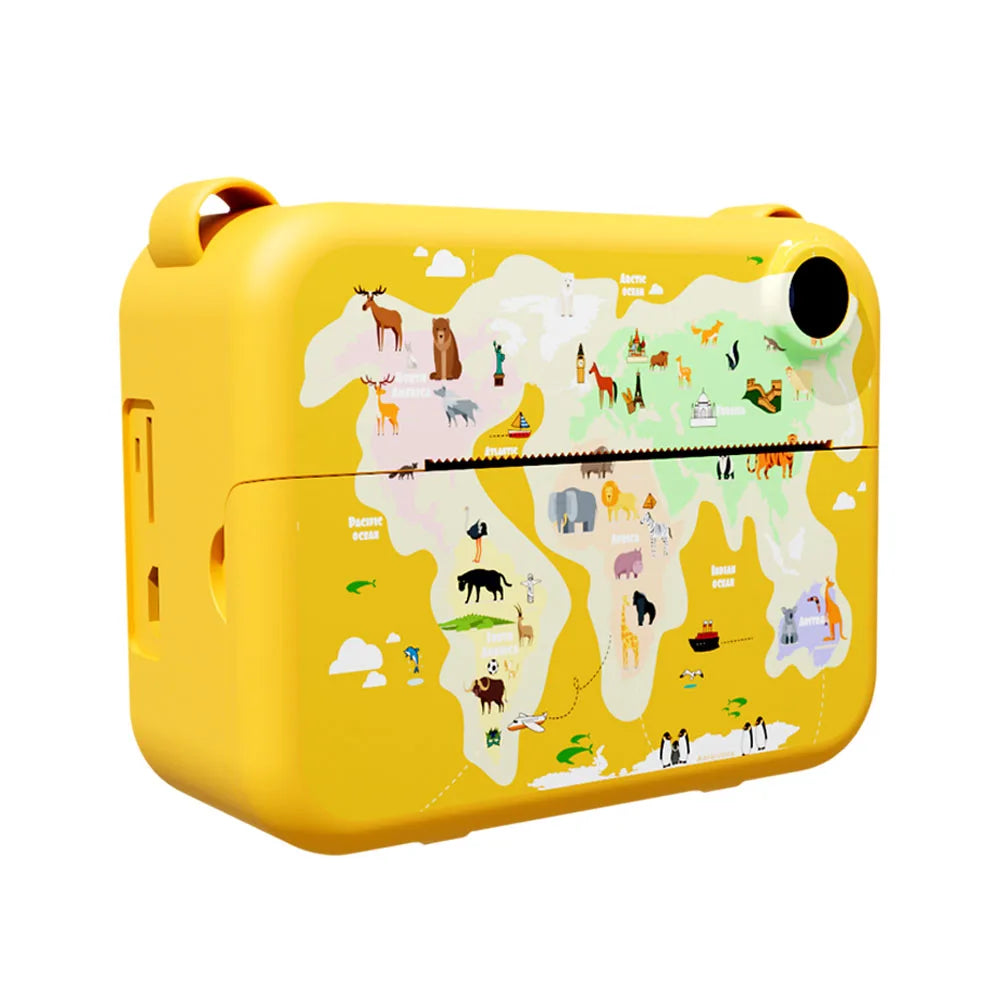 Kids Camera Instant Print 0 Ink Instant Print Photo - Christmas Birthday Gifts for Age 3-8 Girls Boys - Portable Toy