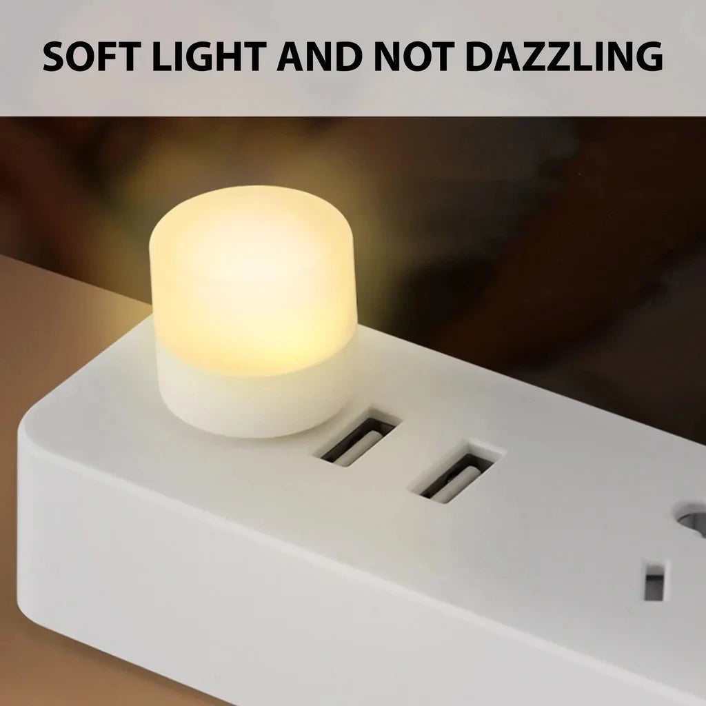 Luz LED USB Mini - Lámpara de Lectura Portátil