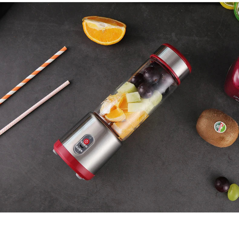 USB Rechargeable Electric Juicer Blender Fruit Mixers Juicers Fruit Extractors Food Milkshake Multifunction Juice Maker Machine