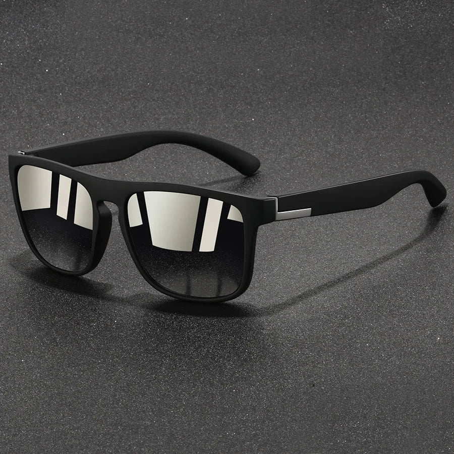 Lentes de Sol Vintage Cuadrados – Unisex Pesca Manejo Antirreflejo