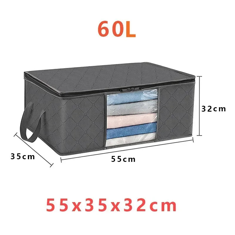 Bolsa de Almacenamiento Plegable para Ropa y Mantas