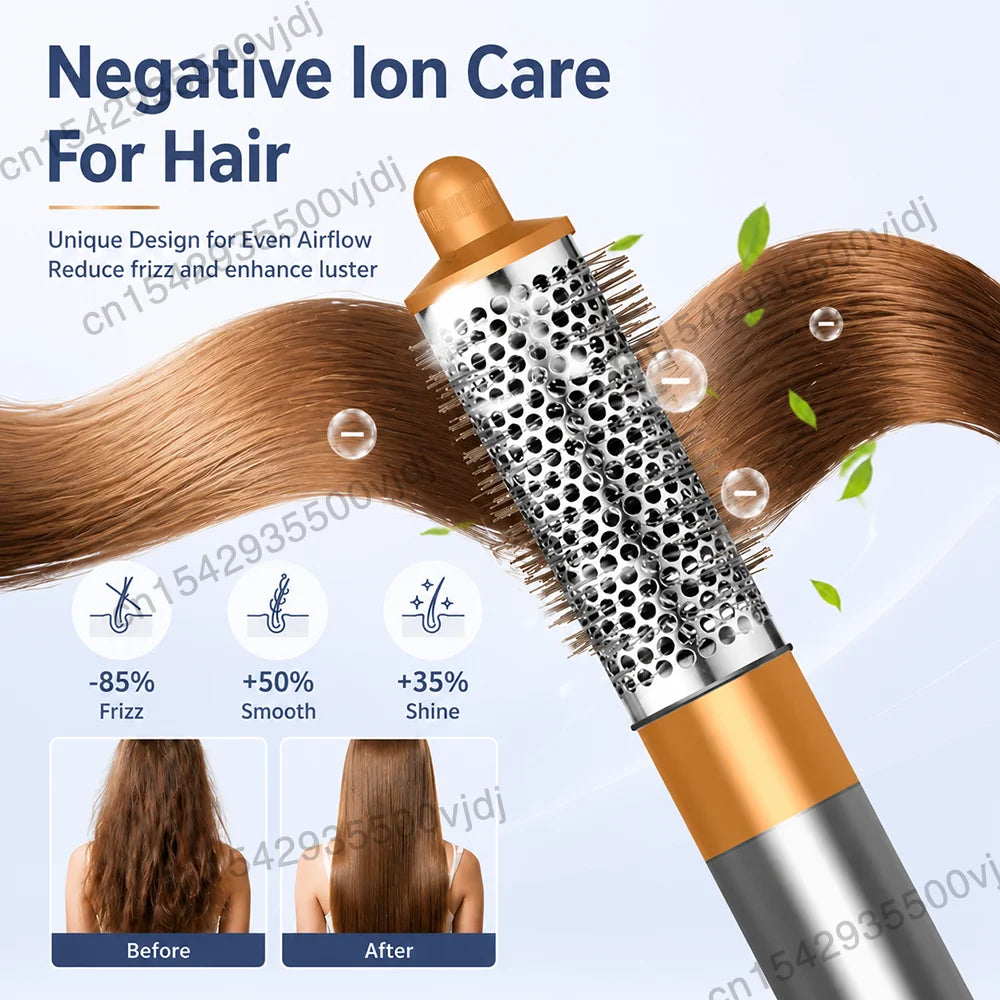 TINSOL 7-in-1 Air Styling Hair Dryer, 110,000 RPM High-Speed Hair Care, Ionic Hair Dryer, Automatic Curling Set