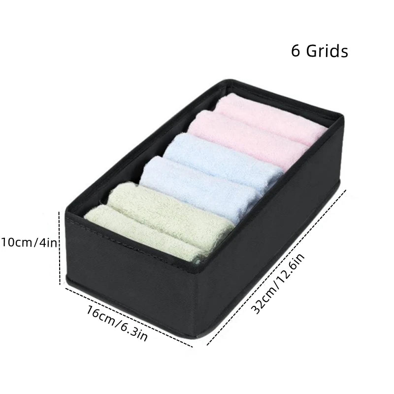 Underwear Organizer Socks Pants Bra Storage Box Cabinets Drawers Wardrobe Clothes Scarf Storage Organizer Boxes For Bedroom