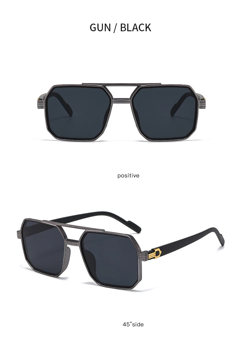 Anteojos Retro Marco Grande – Lente Antirreflejo Estilo Europeo
