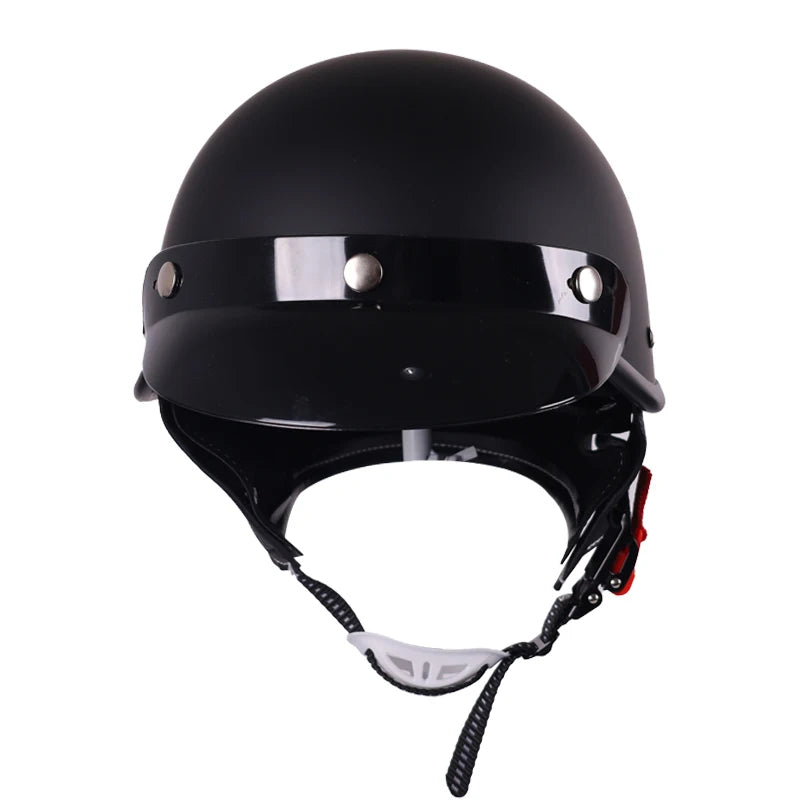 Classic retro couple half helmet, bicycle/electric bicycle/motorcycle helmet half helmet Christmas gift present