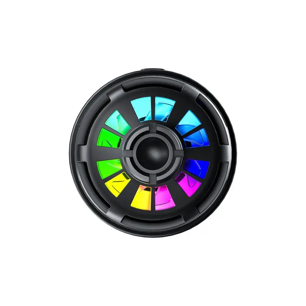25W Qi2 Magnetic Car Phone Charger Holder with RGB Light Air Vent Mount with Fast Charging & Cooling for iPhone 17 Pro Max