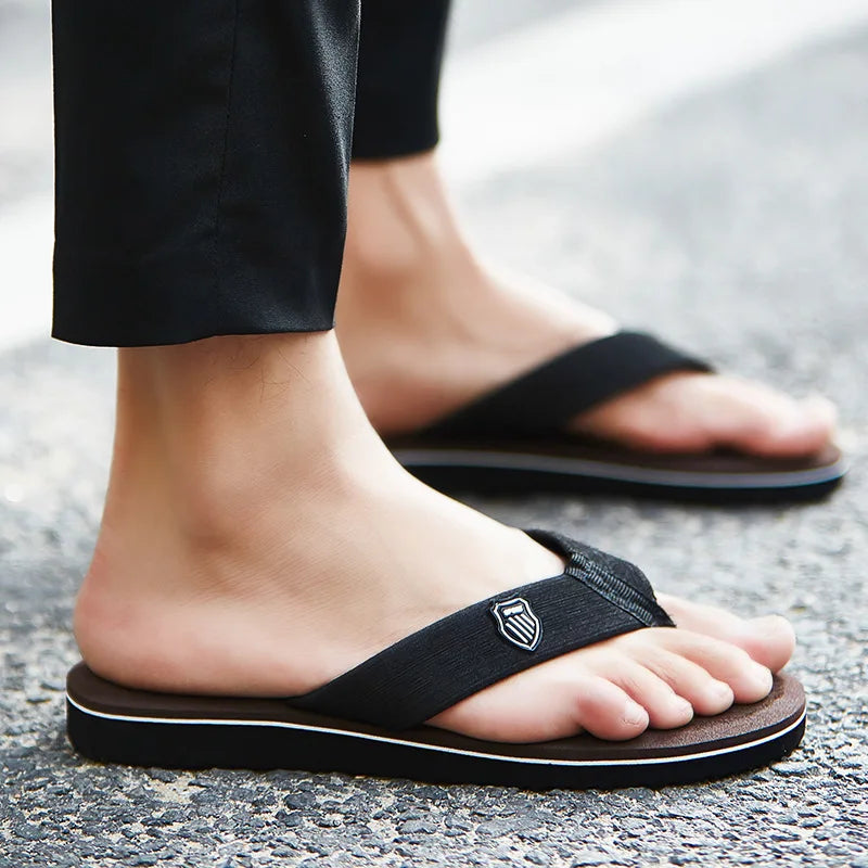 Ojotas Casuales Hombre - Antideslizantes para Playa y Casa