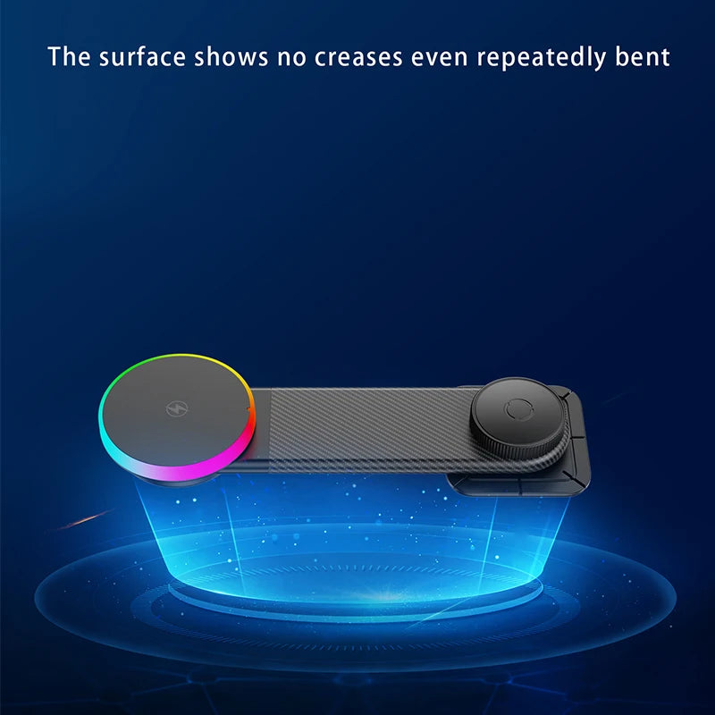 15W Qi2 Magnetic Car Phone Holder Wireless Charger for iPhone 16 17 Pro Max for Magsafe Car Charging Charger LED Light