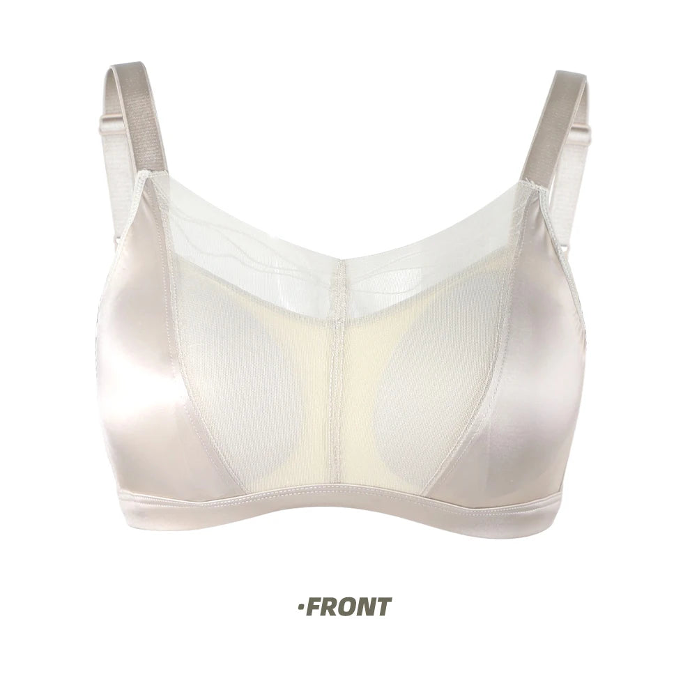 LERVANLA Mastectomy Silicone Boobs Form Underwear 2-In-1 Post-Surgery Bra With Fake Breast For Chest Prosthesis Enhancement