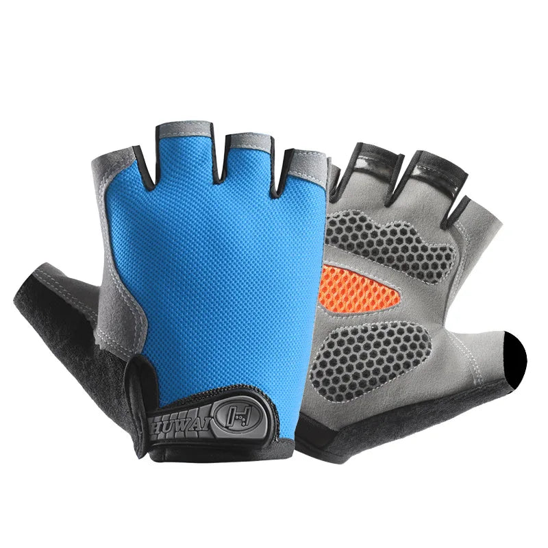 Guantes Ciclismo y Pesca Sin Dedos – Transpirables Antideslizantes Unisex