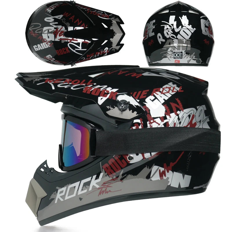 Casco Infantil Todoterreno | Downhill y Motocross - Seguro y Resistente