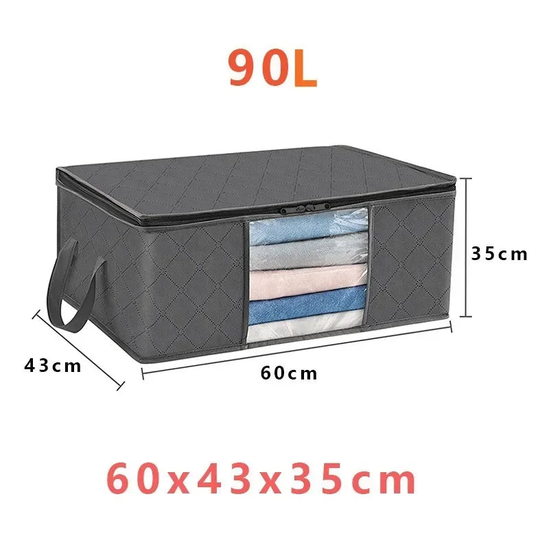 Bolsa de Almacenamiento Plegable para Ropa y Mantas
