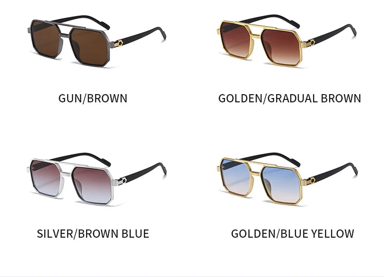 Anteojos Retro Marco Grande – Lente Antirreflejo Estilo Europeo
