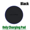 Ultra-Thin Fast Wireless Charger Pad for Samsung Galaxy S25  iPhone 17 16 15 14 13 Pro Max Wireless Induction Charging Station