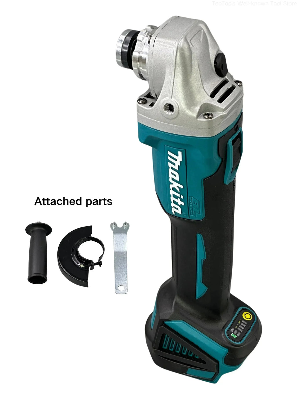 Makita DGA404 18V 6.0Ah 125mm Brushless Lithium Battery Angle Grinder Rechargeable Cutting Machine Multi-functional All-in-one B