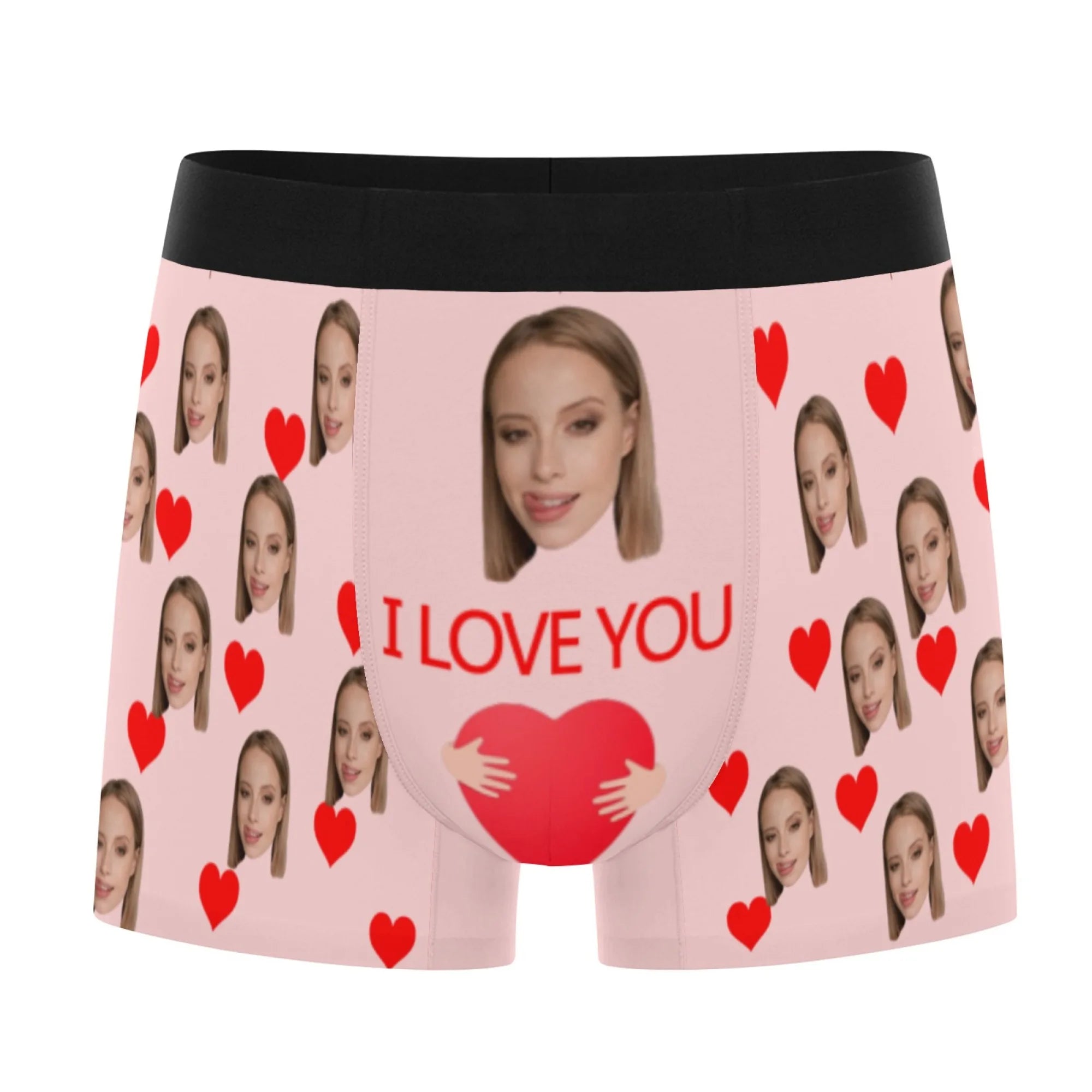 Personalized Facial Photo Customization Flat Underwear Customization Men's Valentine's Day Gift for Husband Gift for Father