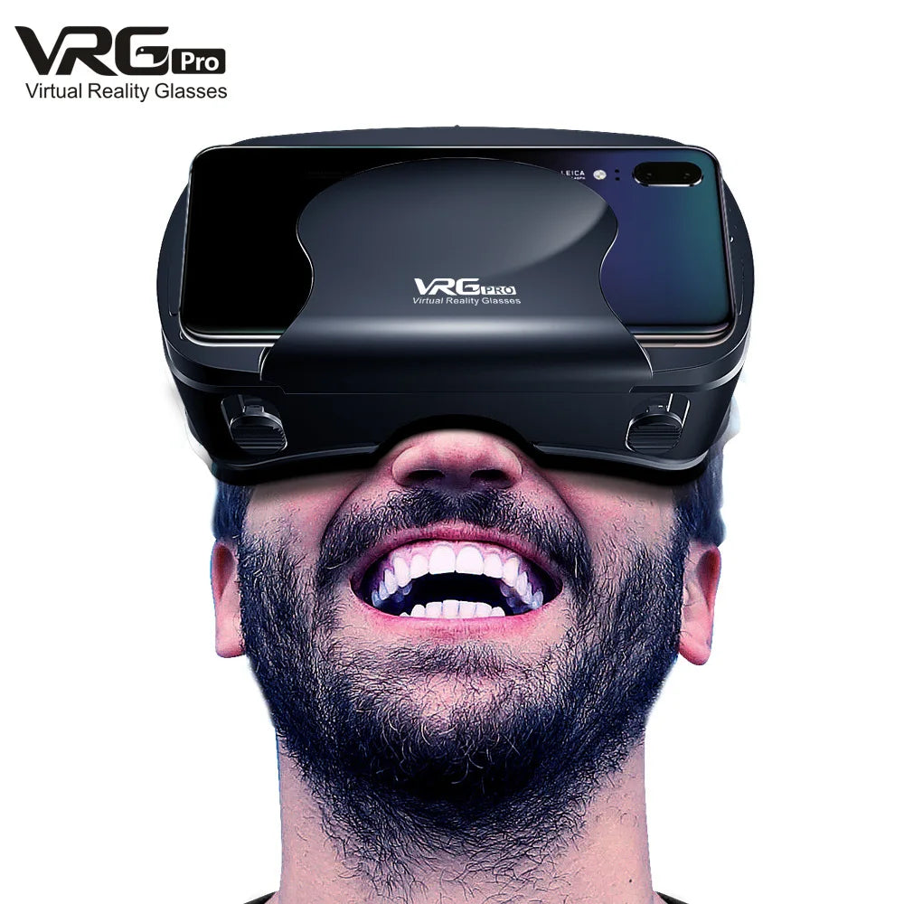 Virtual Reality 3D VR Glasses Headset Smart Helmet Smartphones Mobile Phone Lenses with Headphone Viar Binoculars Goggles Device