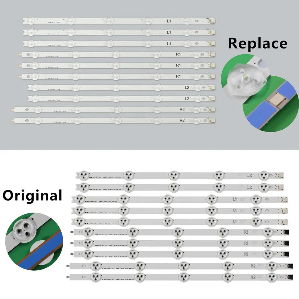 10PCS/lot TV LED Bar 42LN575S 42LA615V 42LN570S 42LA620V 6916L-1385A/6916L-1386A/6916L-1387A/6916L-1388A 42LA615V 42LN540V