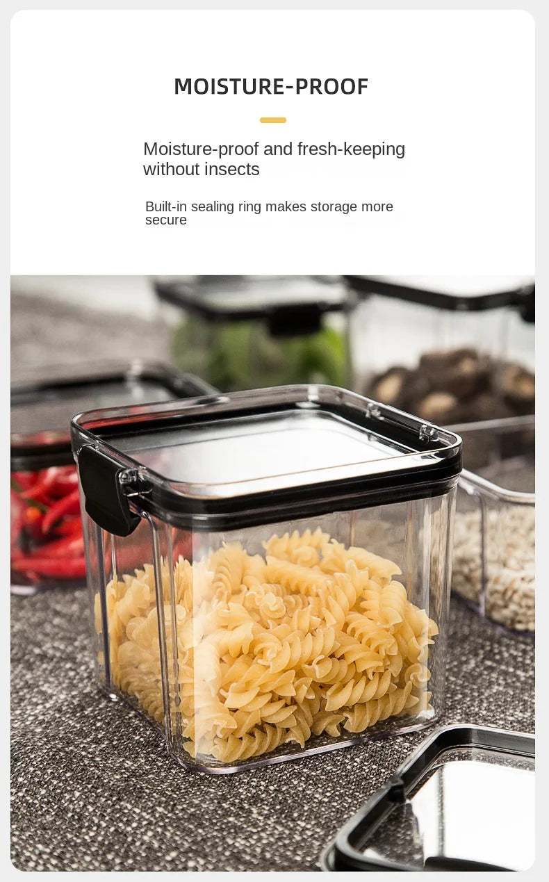 Set de Frascos Herméticos para Cocina - Organizador de Alimentos
