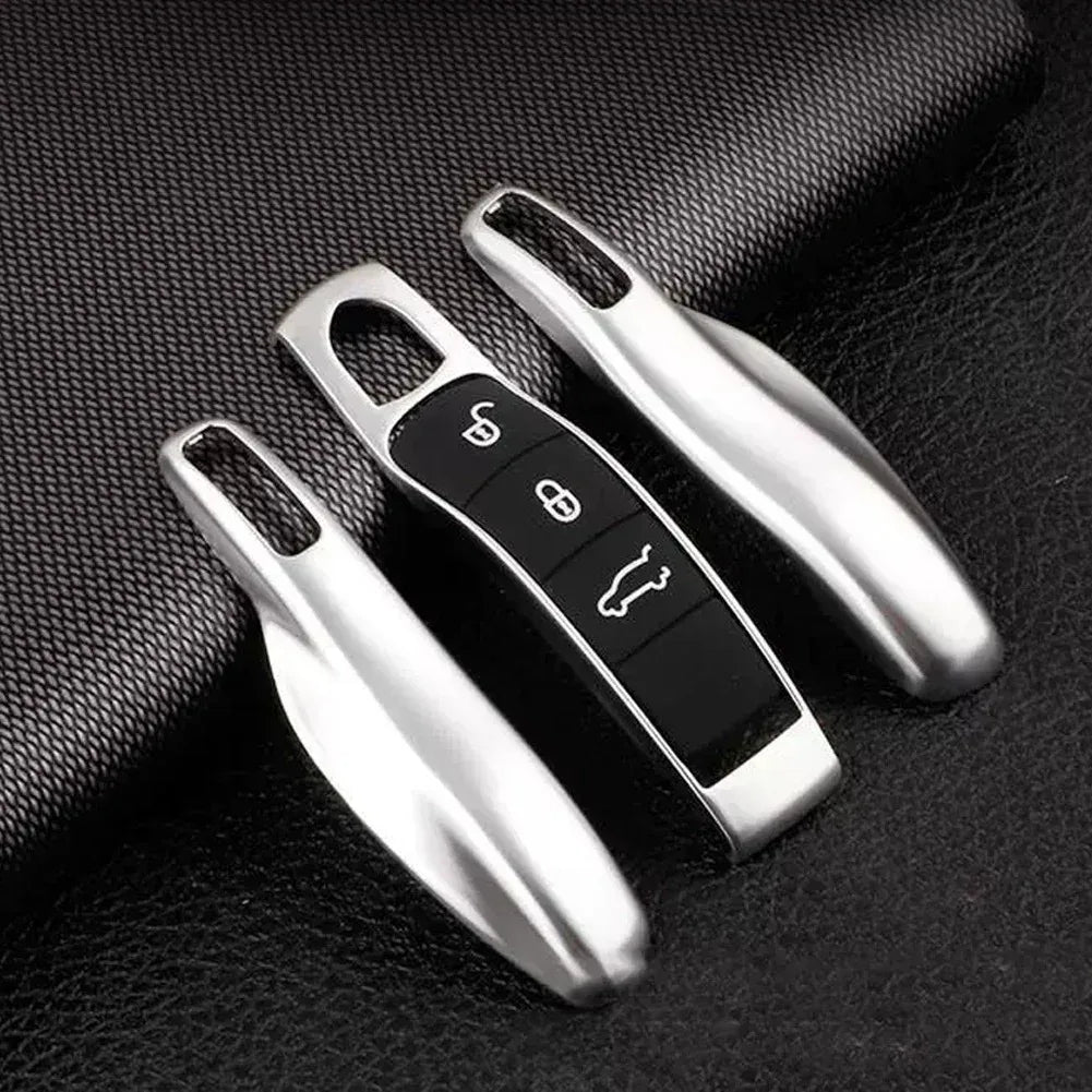 Car Smart Remote Key Case Covers Set Shell For Porsche Panamera Spyder Carrera Macan Boxster Cayman Cayenne 911 970 981 991