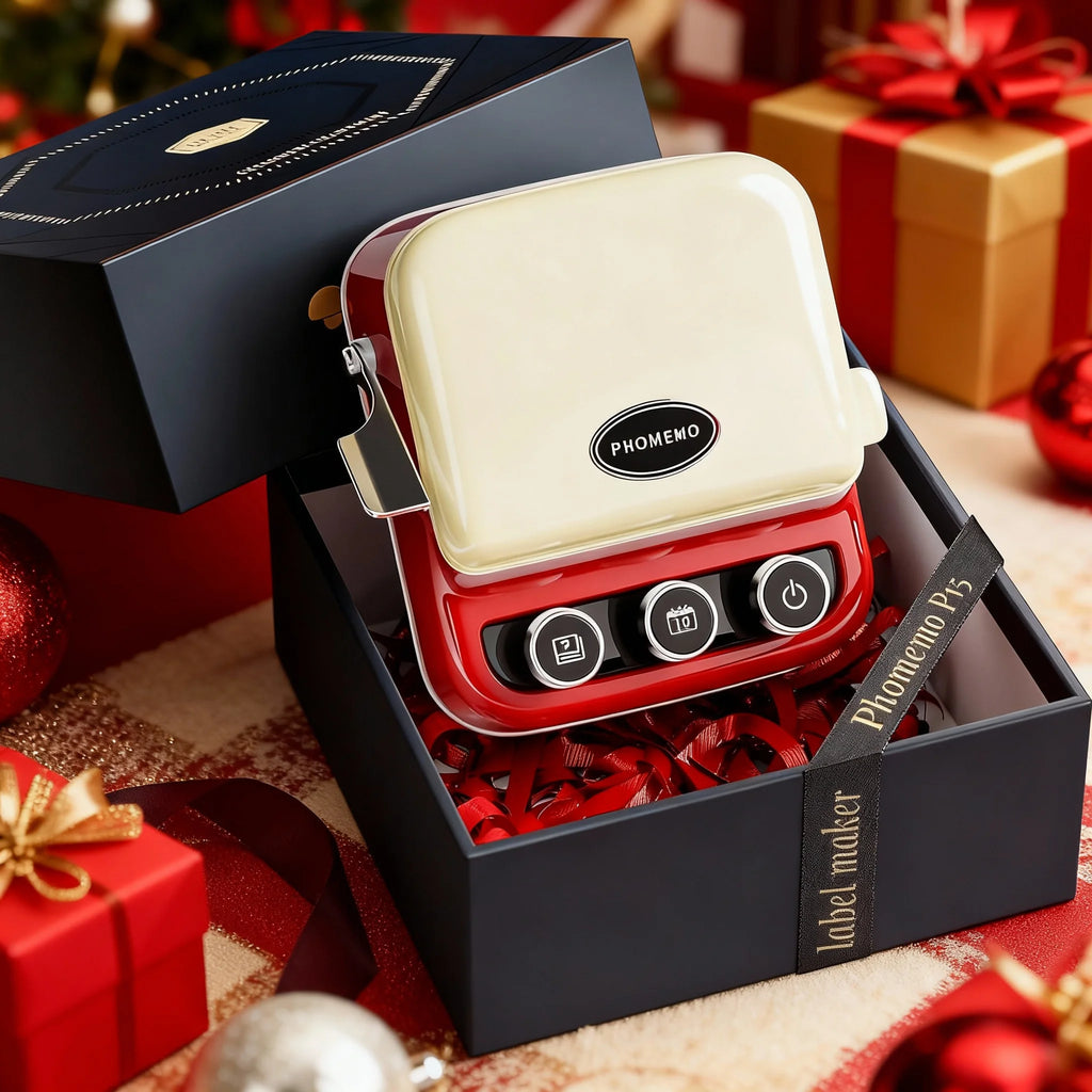 Phomemo P15 - Impresora de Etiquetas Bluetooth Portátil con Cinta Personalizada