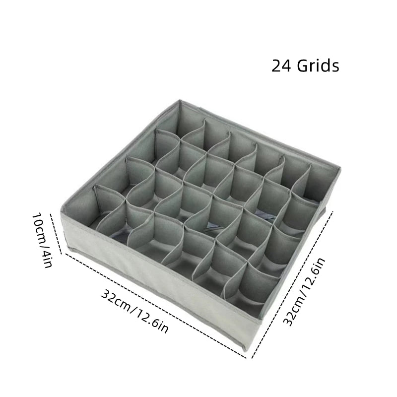 Underwear Organizer Socks Pants Bra Storage Box Cabinets Drawers Wardrobe Clothes Scarf Storage Organizer Boxes For Bedroom