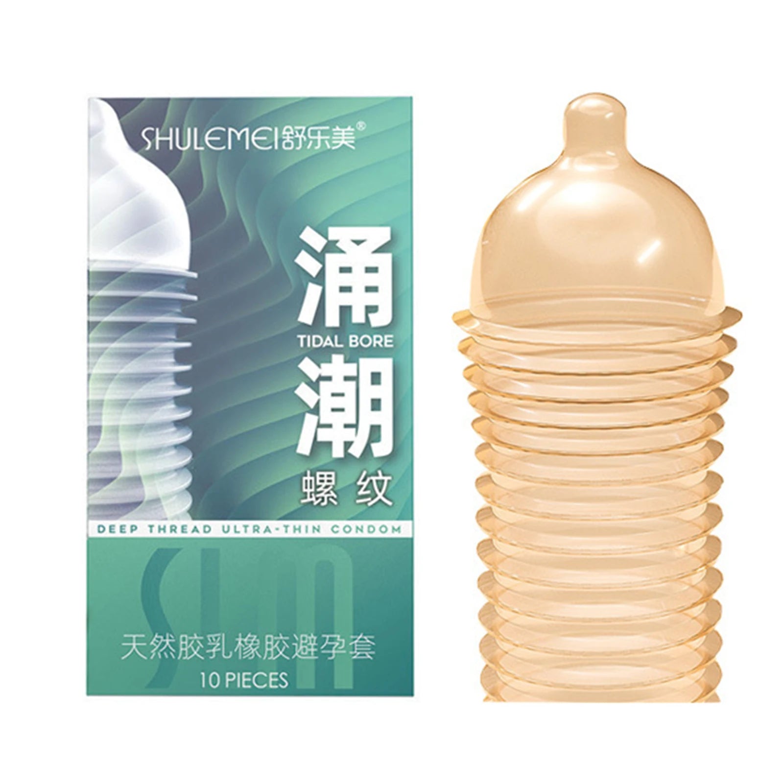 10pcs Spiked Threaded Ultra-Thin Special Condoms Sex Toys For Men 18+ Lubricanted Pussy Stimulation Penis Sleeve Adult Sex Shop