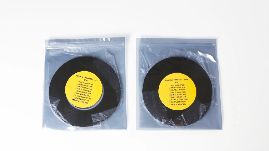 10M 3mm 3.5mm 4mm 5mm 6mm Double Sided Sticky Foam Tape Adhesive LCD Screen Frameless For TV Borderless Curved Display Sealing