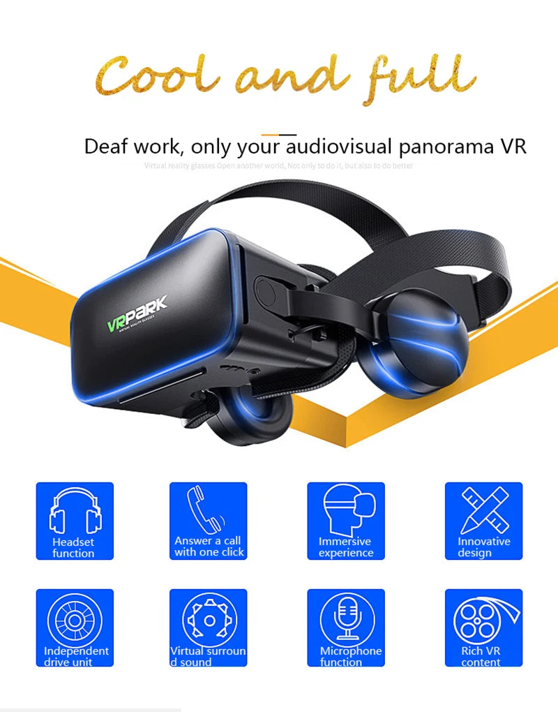 Virtual Reality 3D VR Glasses Smartphone Headset Goggles Helmet Viar Smart Phone Controller Cell Mobile Lenses Device Video Game
