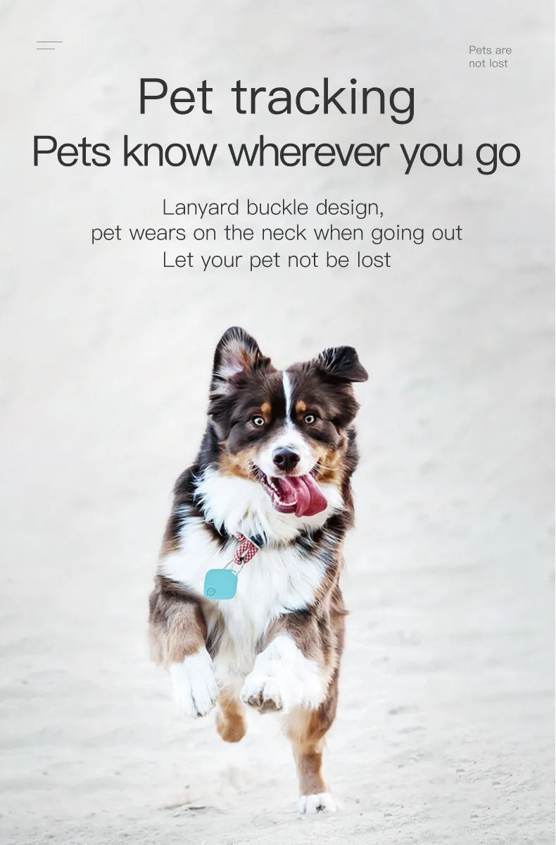 Bluetooth GPS Anti-Lost Tracker Smart Tag Wireless Locator for Car Keys Pet Dog Cat Wallet iOS Android
