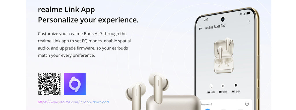 Global Version realme Buds Air 8 55dB Ultra Depth Noise Cancellation True Wireless Earphone Bluetooth 5.4 Earbuds LHDC 5.0 IP55