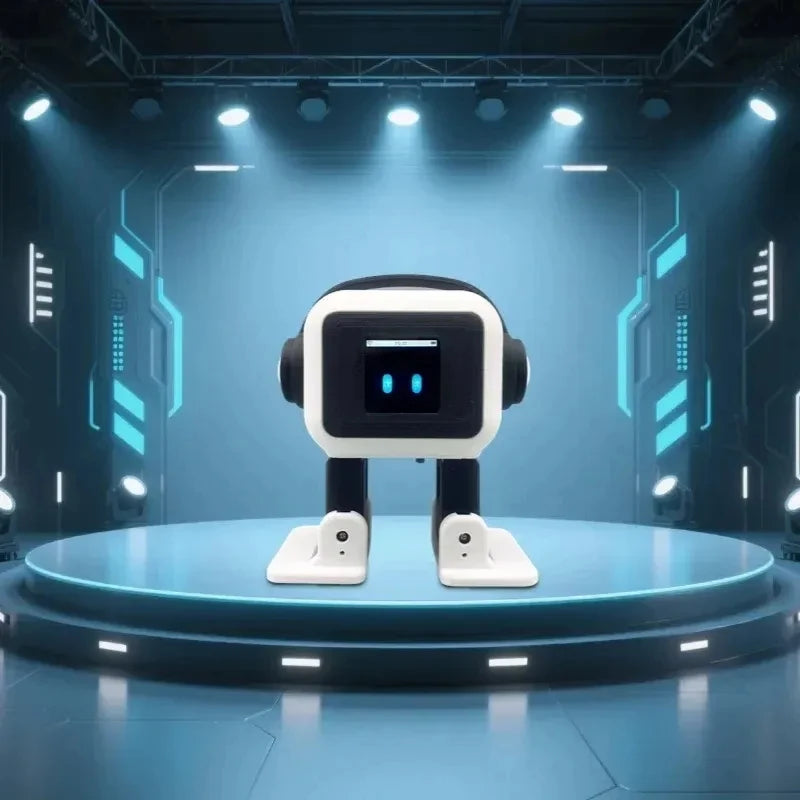 New Upgraded AI EMO Desktop Robot Intelligent Real-Time Chat Interaction, Built-In ASR Voice Recognition for Smooth Conversation