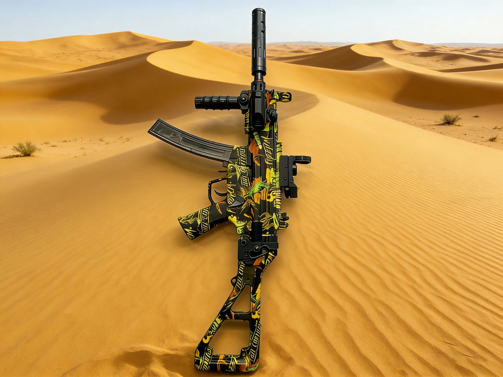 7.4V Full Auto Gel Blasters Gun for Adults, 20m Long Range & Stable Shooting, Electric Gel Ball Blaster Outdoor Toy for Adults