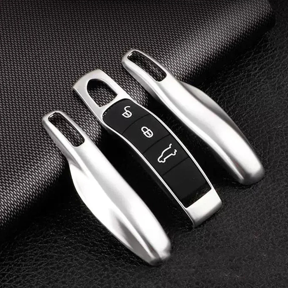 Car Smart Remote Key Case Covers Set Shell For Porsche Panamera Spyder Carrera Macan Boxster Cayman Cayenne 911 970 981 991