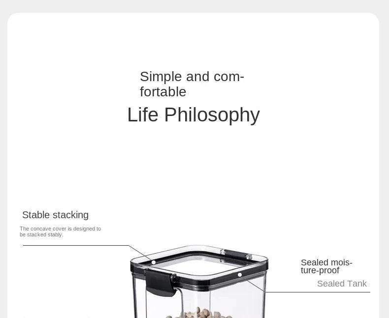 Set de Frascos Herméticos para Cocina - Organizador de Alimentos