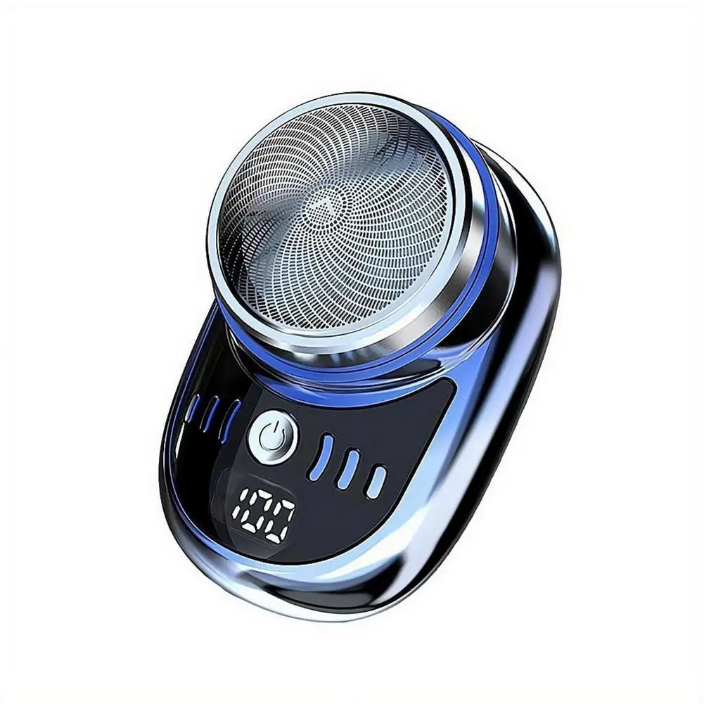 Portable Men's Shaver Mini Pocket Travel Razor Wireless Detachable Shaver Facial Beard Hair Trimmer Hair Beard Trimmer Remover