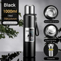 Large Capacity Stainless Steel Insulated Tumbler Cold Heat Retention Travel Thermal Mug Flask For Coffee Tea Water Outdoor Daily