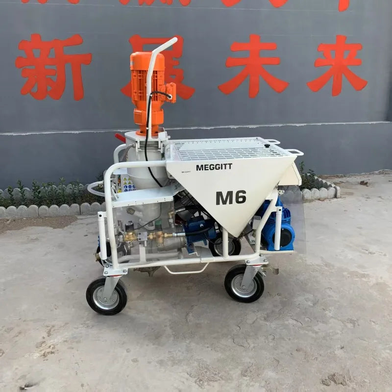 Electric Mortar Spraying Machine Gypsum Plaster Sprayer Cement Spray Pump Mortar Sprayer for Wall Decoration
