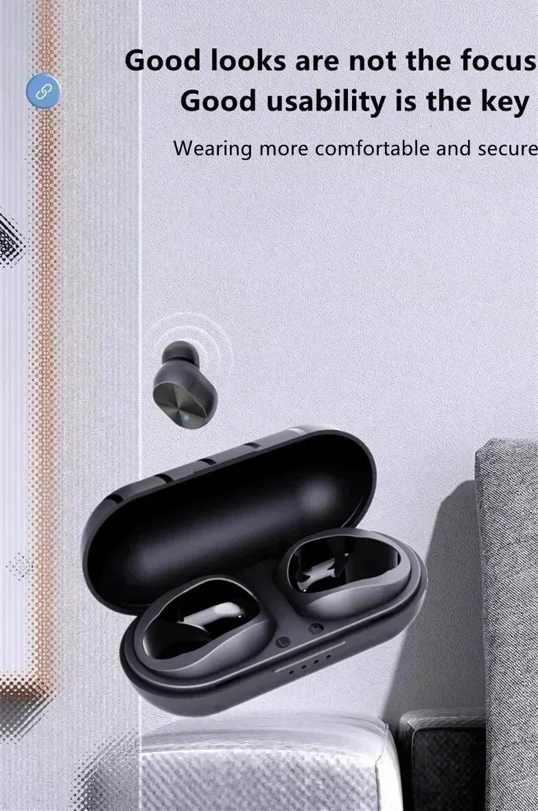 TWS Wireless Earphone Bluetooth 5.3 Headphones Sport Gaming Headset Noise Reduction Earbuds Bass Touch Control for allphone