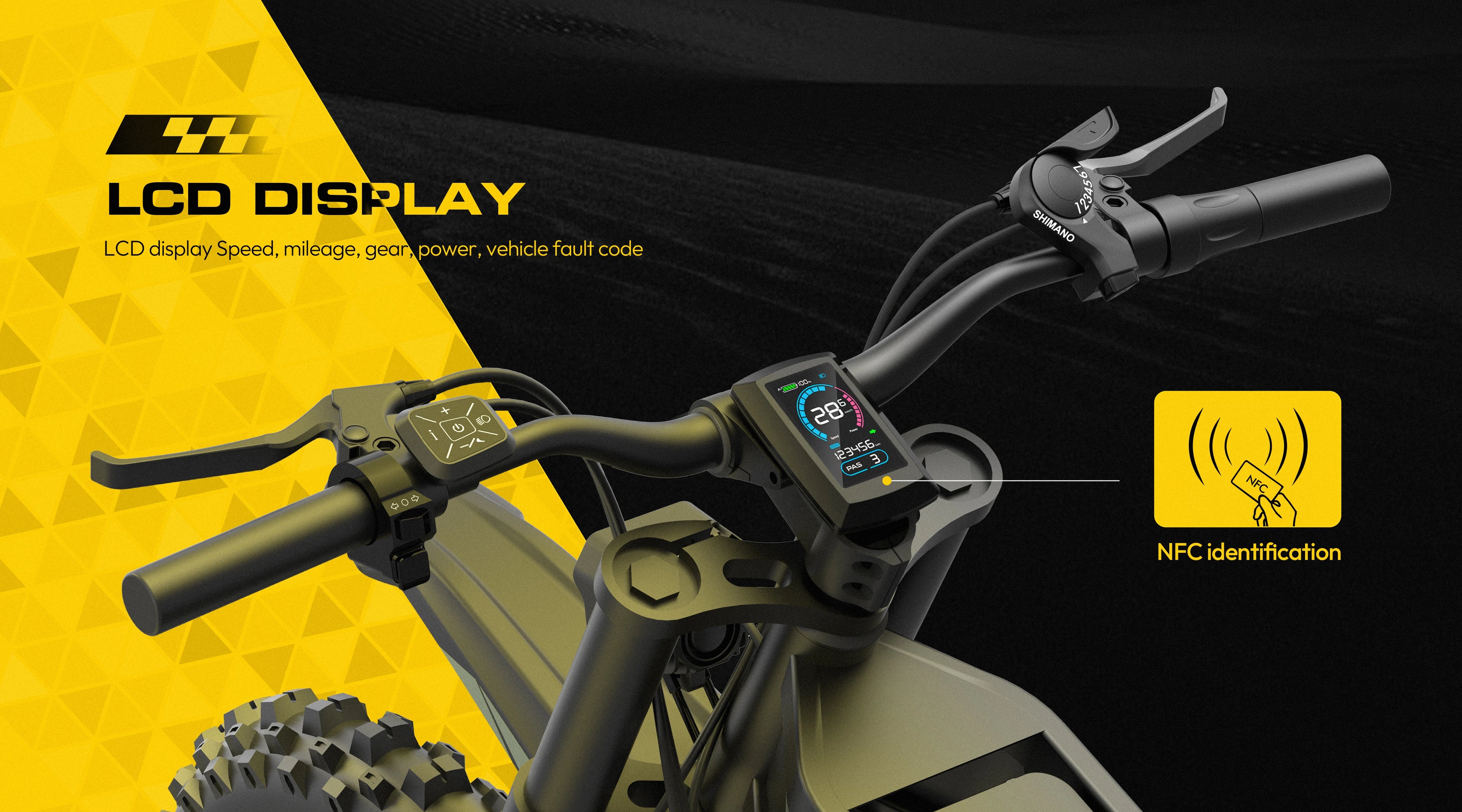 COSWHEEL R6000 Adult Electric Mountain Bike 7000W Motor 60V 30AH ebike,Dual Suspension Electric Bicycle