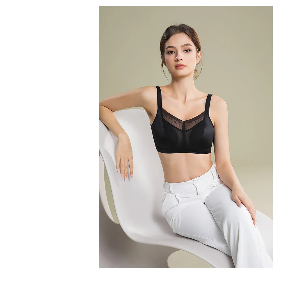 LERVANLA Mastectomy Silicone Boobs Form Underwear 2-In-1 Post-Surgery Bra With Fake Breast For Chest Prosthesis Enhancement