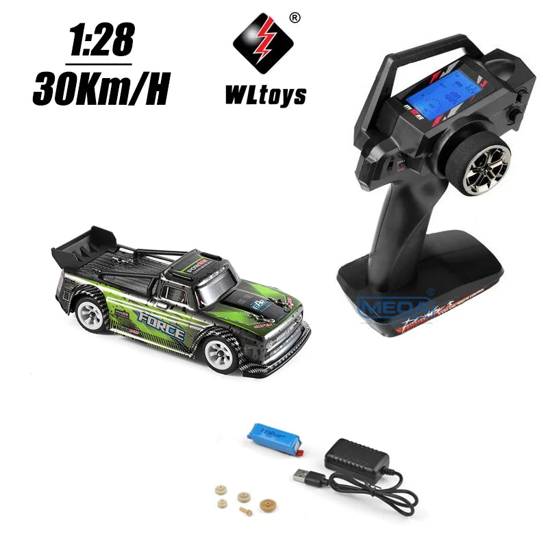 30KM/H RC Wltoys 1:28 RTR RC Car 2.4G 4WD 4 Channels Drift Car Racing Car K969/K989 For Selection Remote Control Car